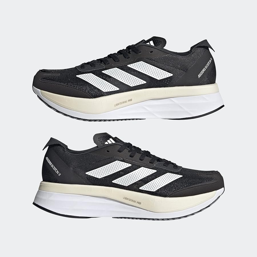 Amazon.com | adidas Men's Adizero Boston 11 Sneaker, Black